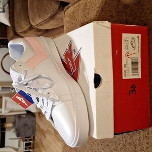 Pony brand white/pink sneaker